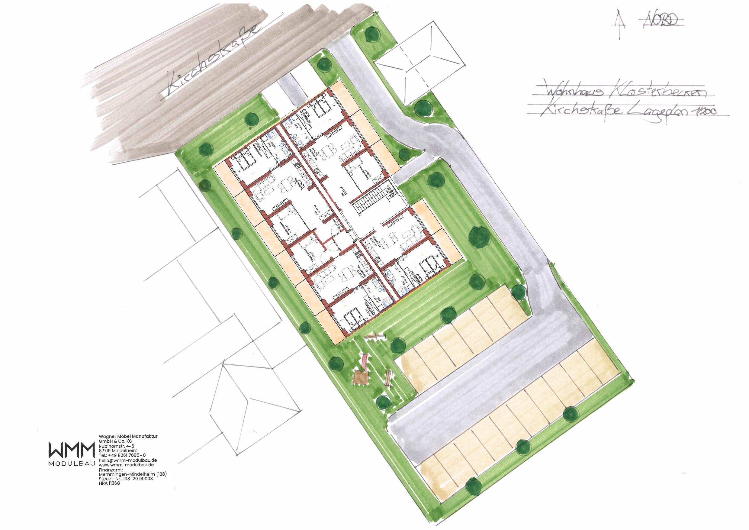 Lageplan — Wohnhaus Babenhausen V2